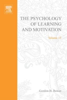 Psychology of Learning and Motivation