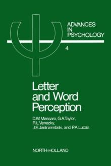 Letter and Word Perception : Orthographic structure and visual processing in reading