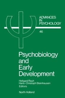 Psychobiology and Early Development