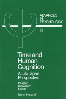 Time and Human Cognition : A Life-Span Perspective