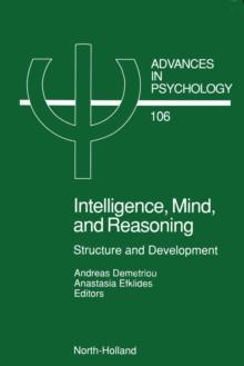 Intelligence, Mind, and Reasoning : Structure and Development