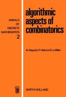 Algorithmic aspects of combinatorics