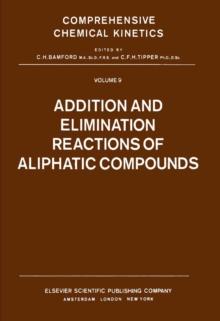 Addition and Elimination Reactions of Aliphatic Compounds