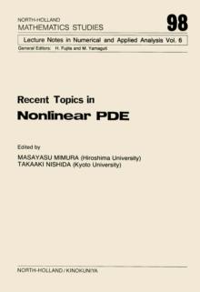 Recent Topics in Nonlinear PDE