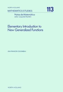 Elementary Introduction to New Generalized Functions