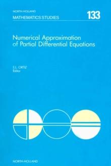 Numerical Approximation of Partial Differential Equations