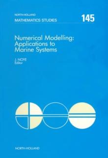 Numerical Modelling: Applications to Marine Systems