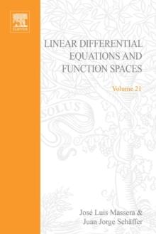 Linear Differential Equations and Function Spaces : Linear Differential Equations and Function Spaces