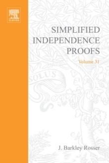 Simplified Independence Proofs : Simplified Independence Proofs