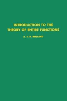 Introduction to the theory of entire functions