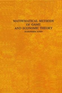 Mathematical Methods of Game and Economic Theory