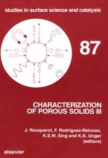 Characterization of Porous Solids III