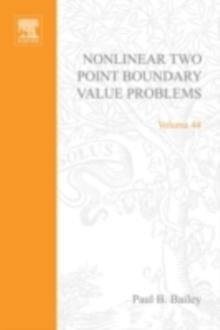 Nonlinear two point boundary value problems