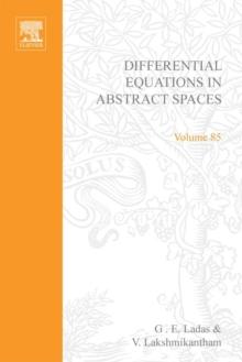 Differential equations in abstract spaces