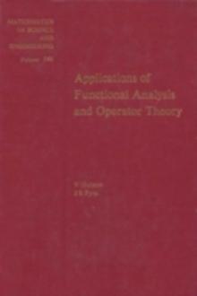 Applications of functional analysis and operator theory