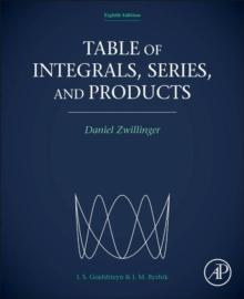 Table of Integrals, Series, and Products