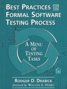 Best Practices for the Formal Software Testing Process : A Menu of Testing Tasks