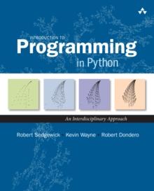 Introduction to Programming in Python : An Interdisciplinary Approach