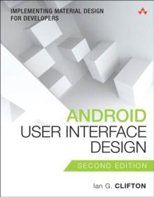 Android User Interface Design : Implementing Material Design for Developers