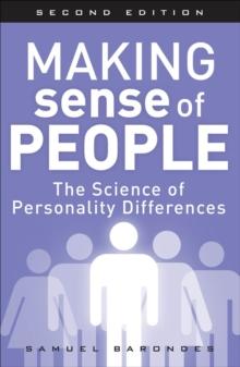 Making Sense of People : Detecting and Understanding Personality Differences