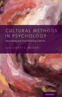 Cultural Methods in Psychology : Describing and Transforming Cultures