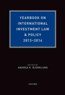 Yearbook on International Investment Law & Policy, 2013-2014