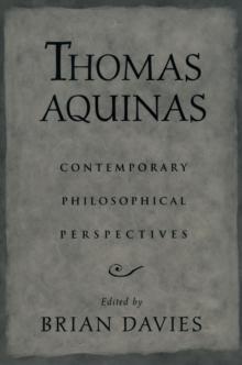 Thomas Aquinas : Contemporary Philosophical Perspectives