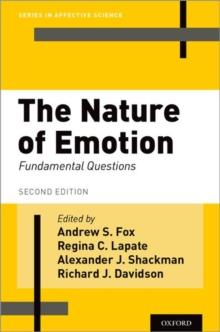 The Nature of Emotion : Fundamental Questions, Second Edition