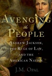 Avenging the People : Andrew Jackson, the Rule of Law, and the American Nation