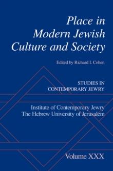 Place in Modern Jewish Culture and Society