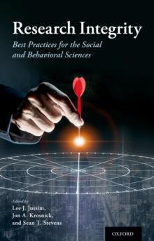 Research Integrity : Best Practices for the Social and Behavioral Sciences