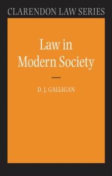 Law in Modern Society