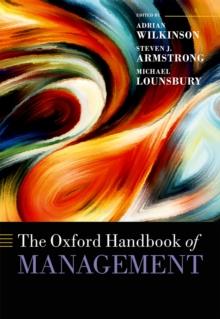 The Oxford Handbook of Management