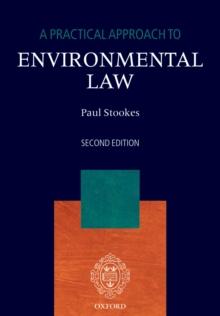 A Practical Approach to Environmental Law