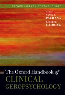 The Oxford Handbook of Clinical Geropsychology