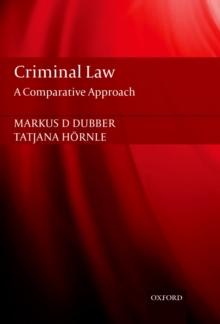 Criminal Law : A Comparative Approach