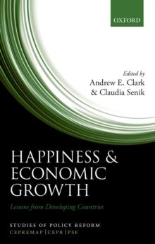 Happiness and Economic Growth : Lessons from Developing Countries