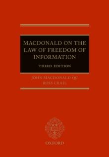 Macdonald on the Law of Freedom of Information