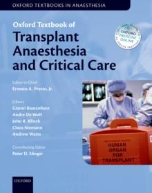 Oxford Textbook of Transplant Anaesthesia and Critical Care