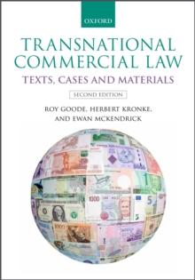 Transnational Commercial Law : Texts, Cases and Materials