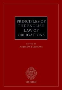 Principles of the English Law of Obligations