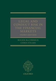 Legal and Conduct Risk in the Financial Markets