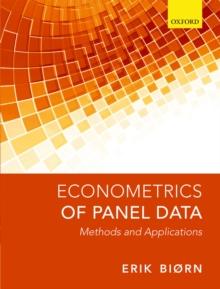 Econometrics of Panel Data : Methods and Applications