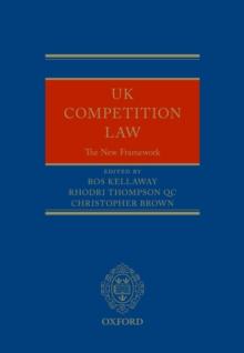 UK Competition Law : The New Framework