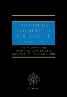 Corruption and Misuse of Public Office