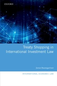 Treaty Shopping in International Investment Law