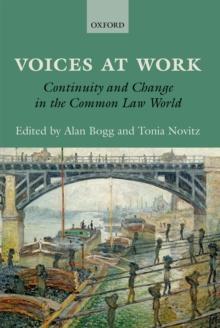 Voices at Work : Continuity and Change in the Common Law World