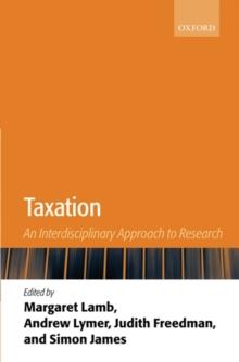 Taxation : An Interdisciplinary Approach to Research