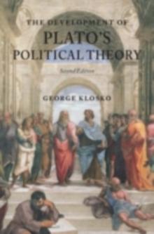 The Development of Plato's Political Theory