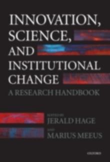 Innovation, Science, and Institutional Change : A Research Handbook